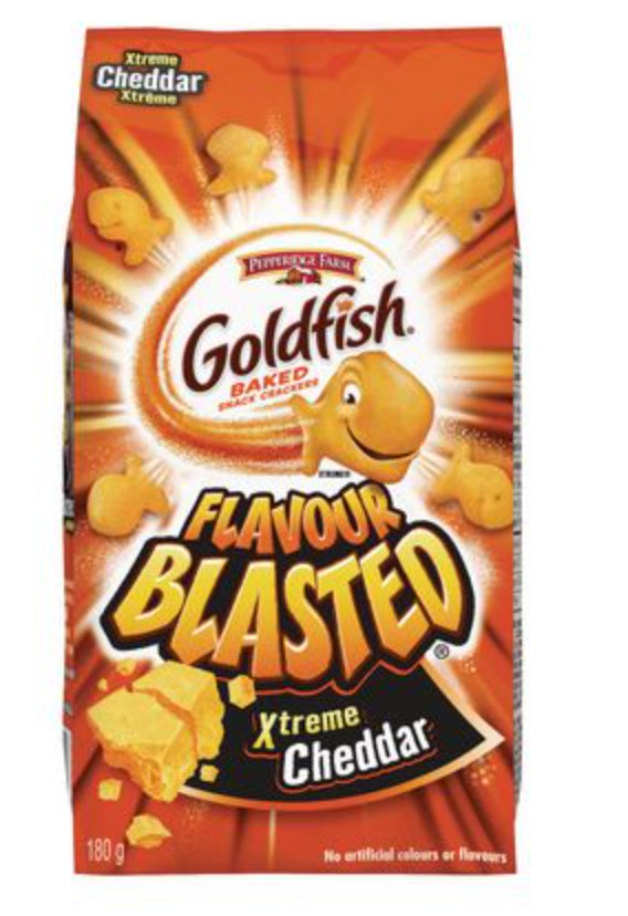 Goldfish Flavour Blasted Cheddar