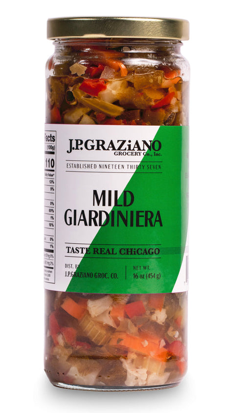 JP Graziano Of Chicago Mild Giardiniera