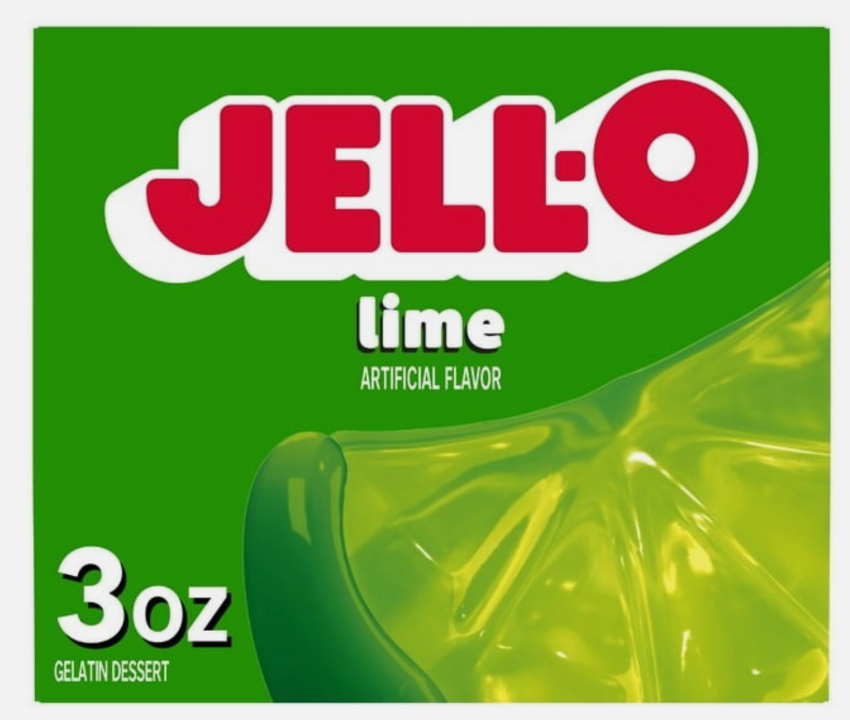 Jell-O Lime Gelatin Dessert