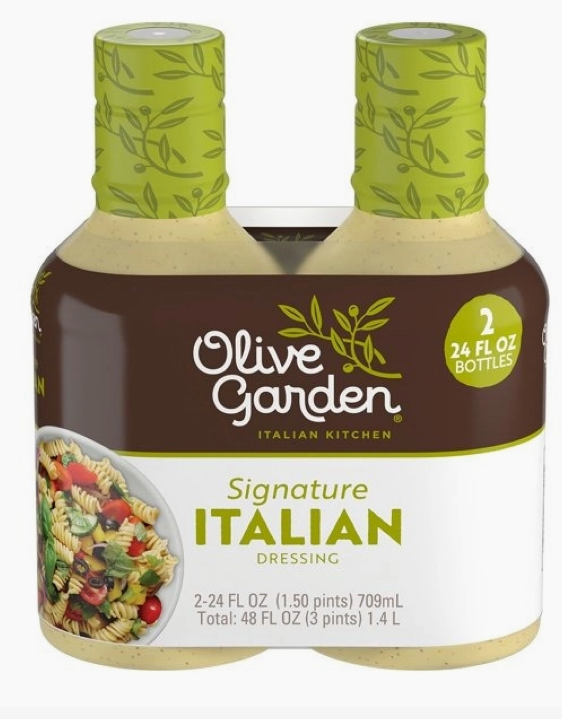 Olive Garden Italian Dressing 24oz duo