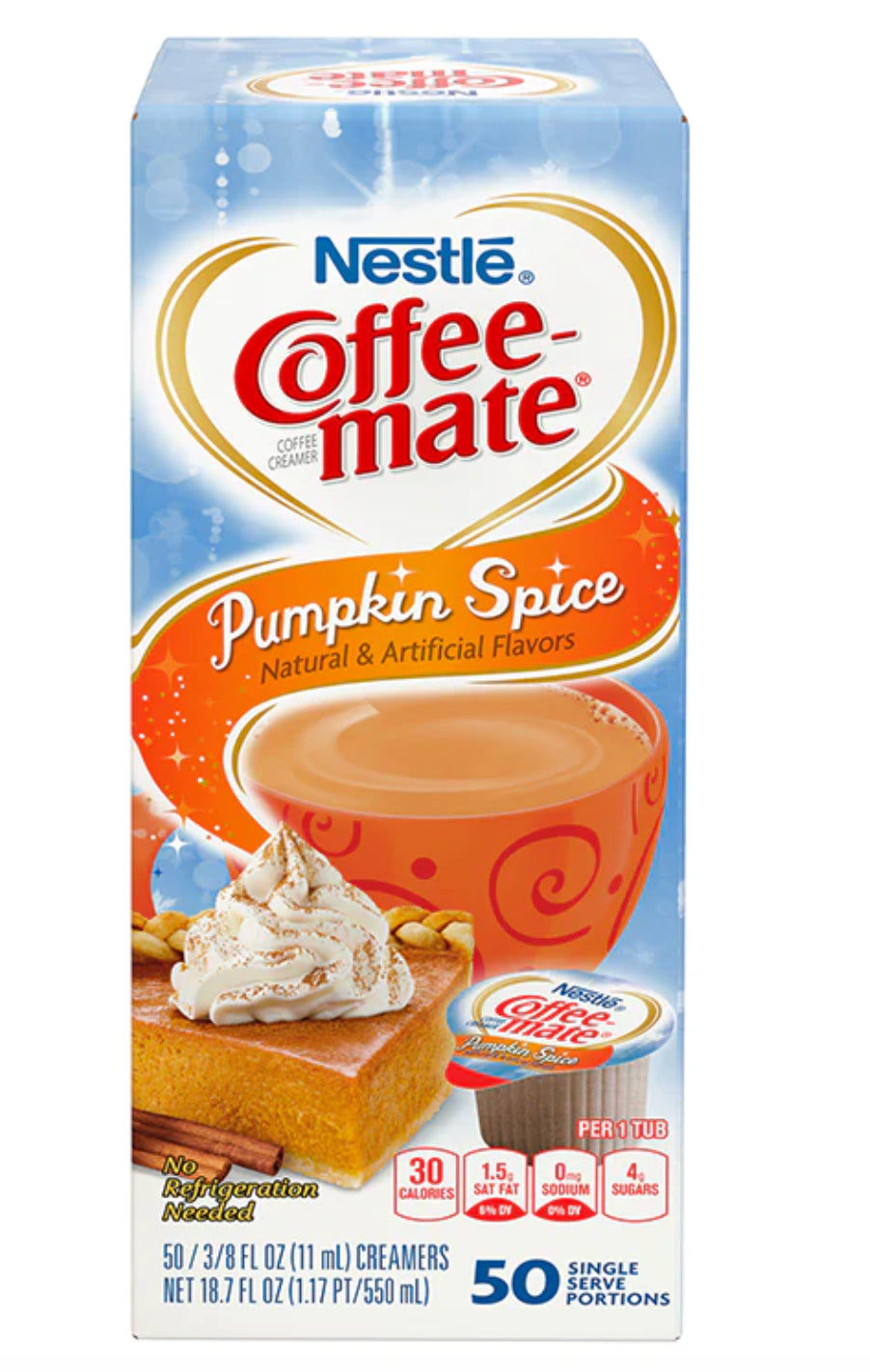 Coffee Mate Pumpkin Spice 50 count