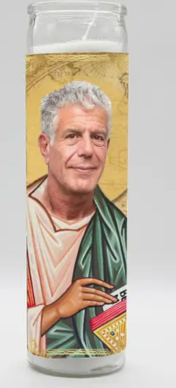 Saint Bourdain Candle