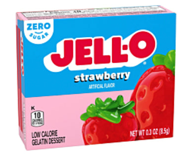 Jell-O Sugar Free Strawberry Gelatin