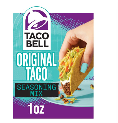 Taco Bell Taco Seasoning Mix BB 2/26