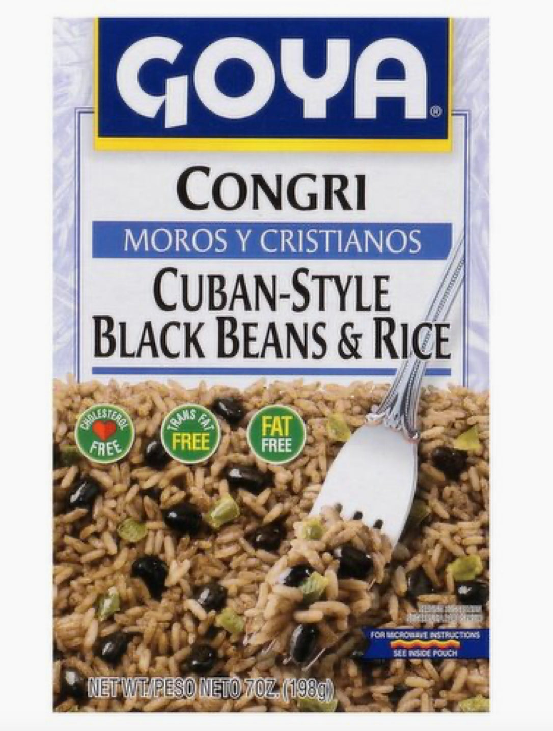 Goya Congri Cuban Style Black Beans & Rice