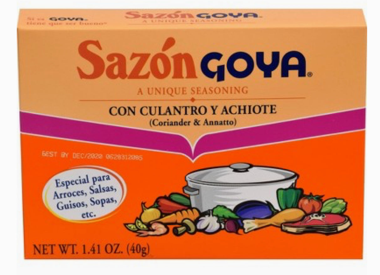 Goya Sazon Con Cilantro Y Achiote 2oz