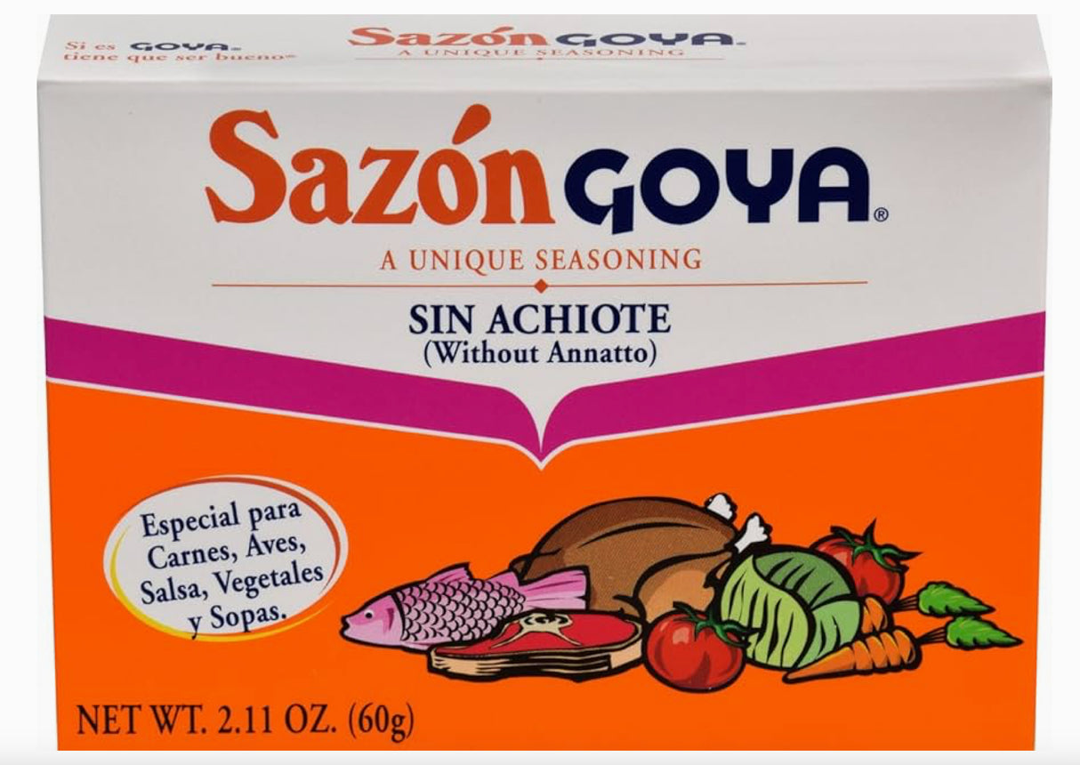 Goya Sazon Sin Achiote 1.4oz