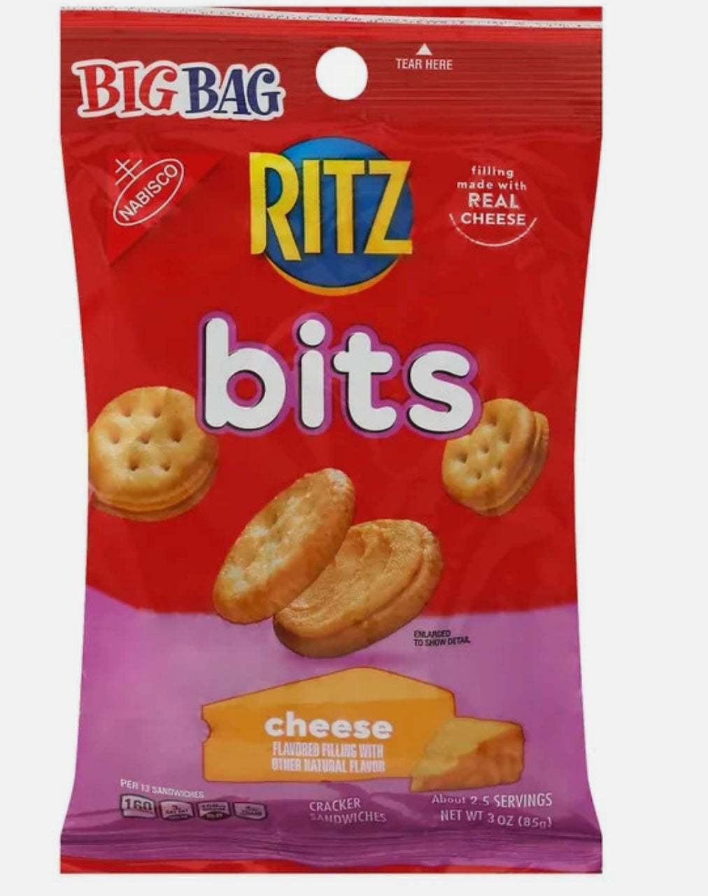 Ritz Bits Cheese Sandwich Crackers