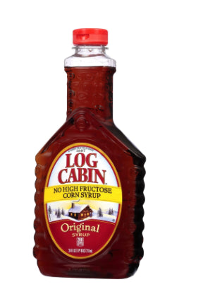 Log Cabin Original Pancake Syrup - No High Fructose Corn Syrup
