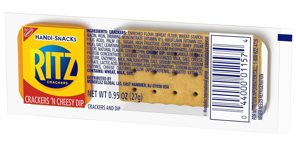 Ritz Handi-Snacks Crackers and Cheese Dip (1)