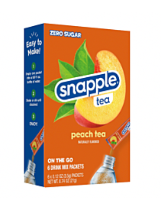Diet Snapple Peach Ice Tea Sugar Free