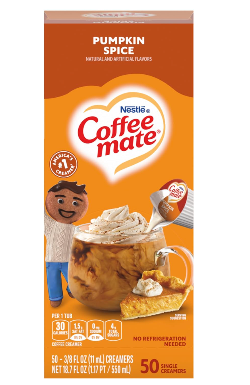 Coffee Mate Pumpkin Spice 50 count