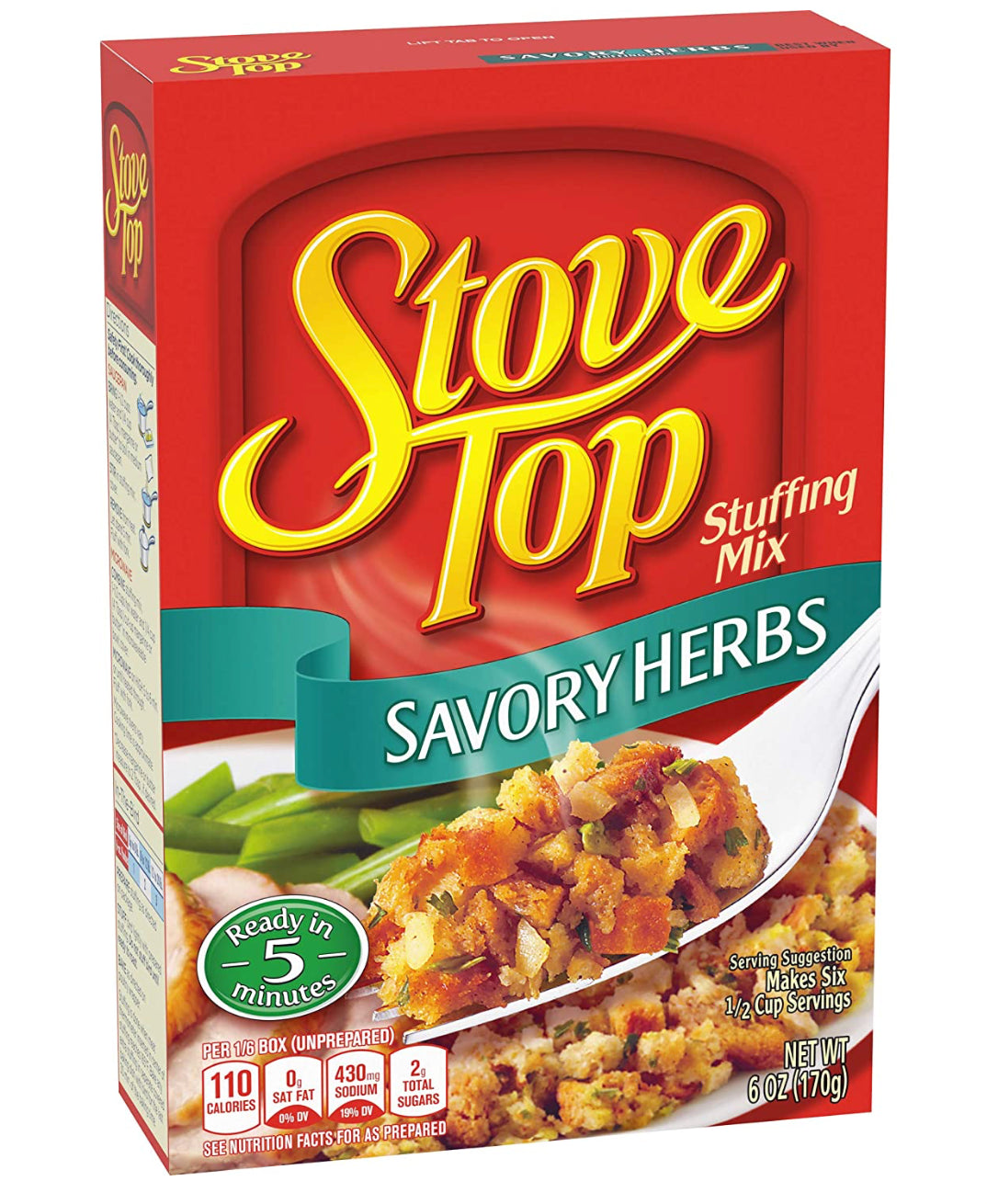 Stove Top Stuffing Savory Herb