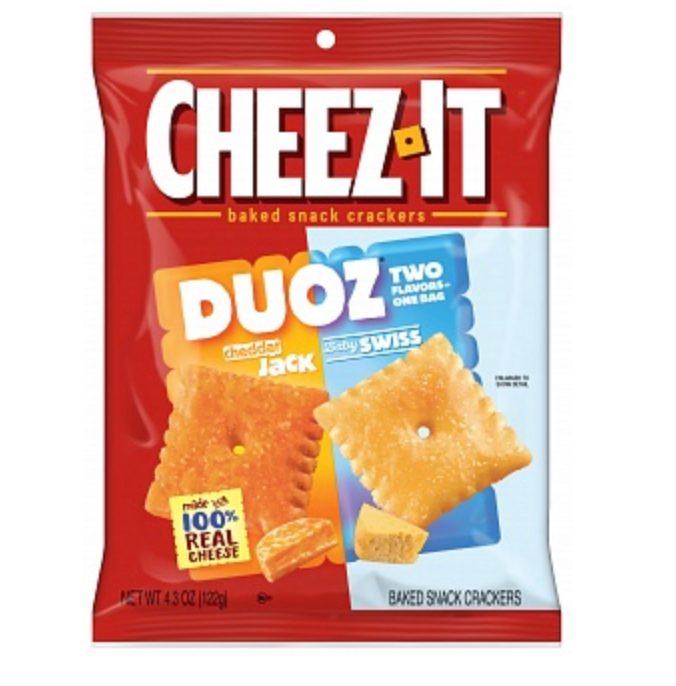 Cheeze It Duoz Baby Swiss & Cheddar Jack