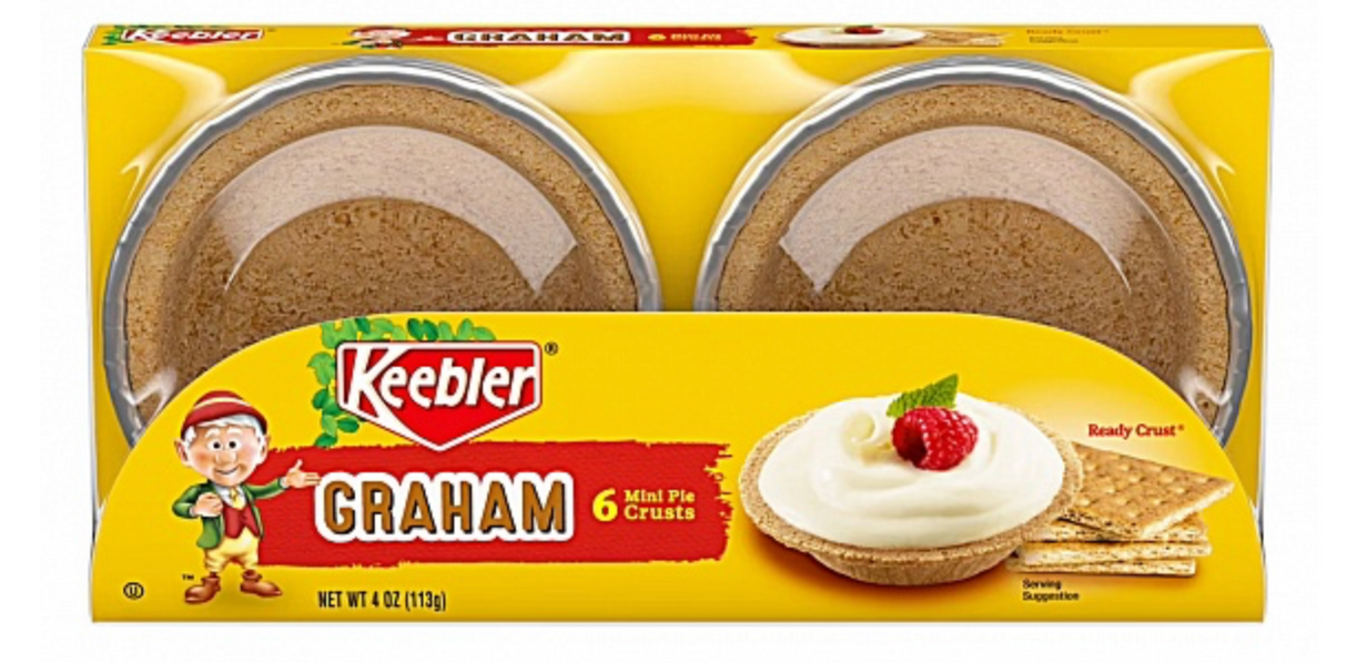 Keebler Mini Graham Cracker Crusts (6)
