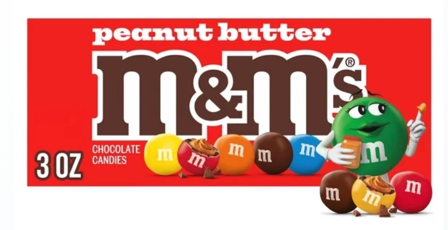 Peanut Butter M & M's Theatre Box 85g