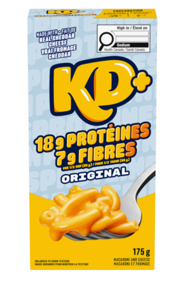 Kraft Mac & Cheese With Extra Protein & Fibre