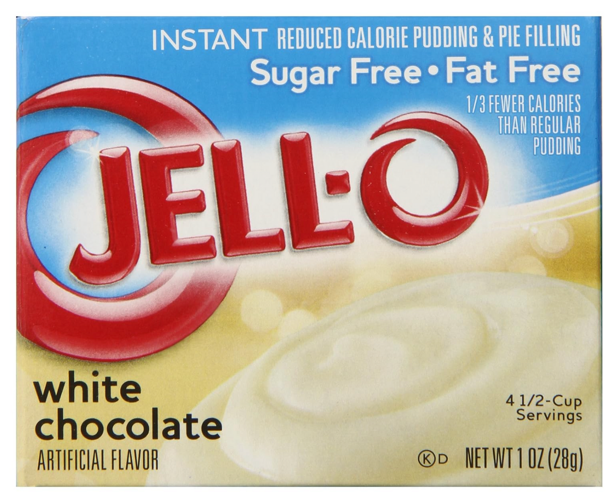 Jell-O Sugar Free White Chocolate