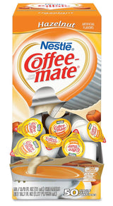 Coffee-Mate Hazelnut Liquid Coffee Creamer Single Serve 50 count