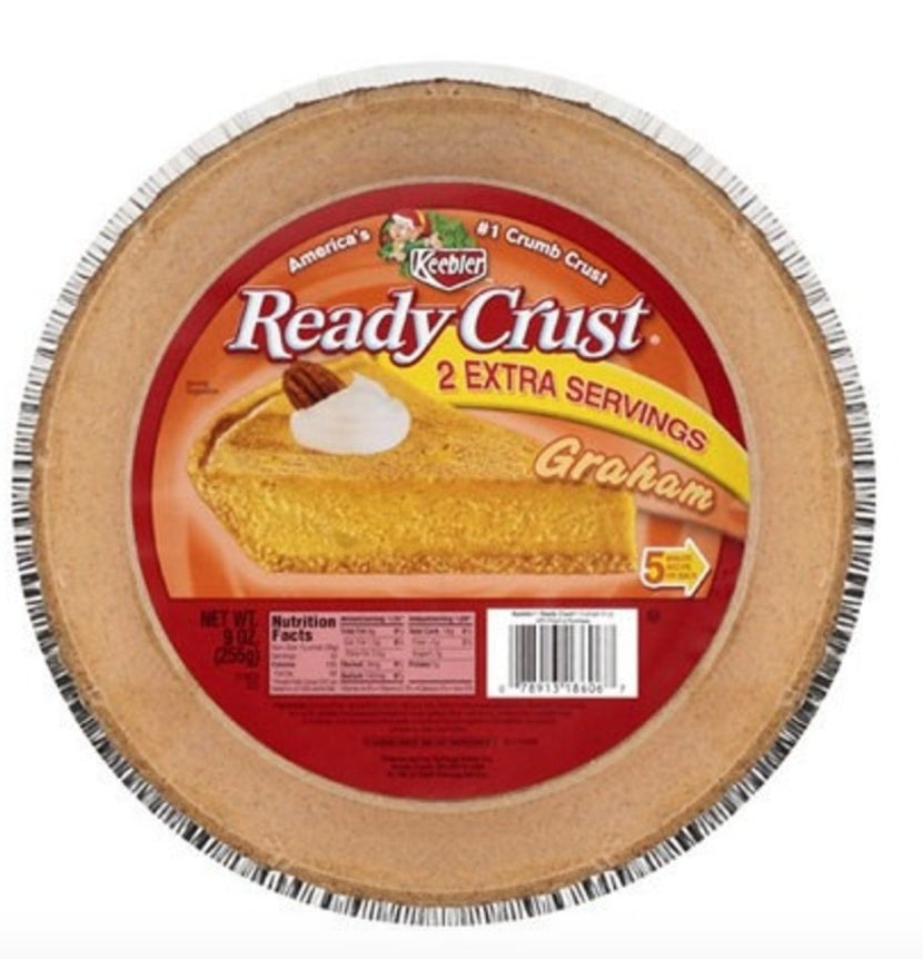 Keebler Graham Cracker Pie Crust.