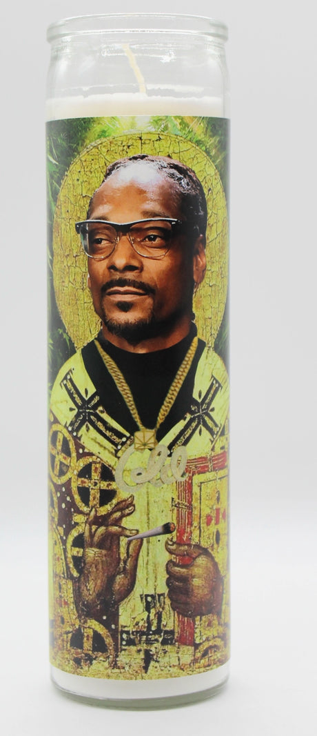 Saint Snoop Dog Candle