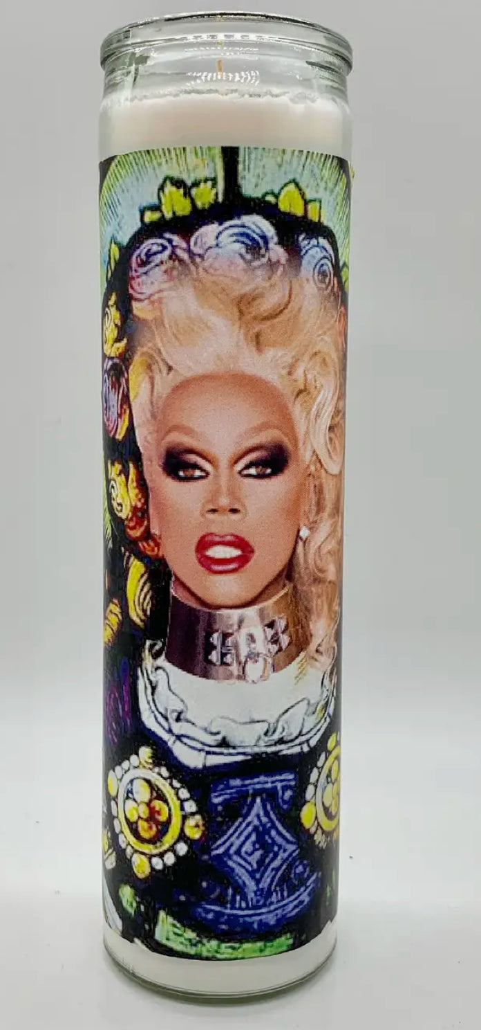 Saint Rue Paul Candle