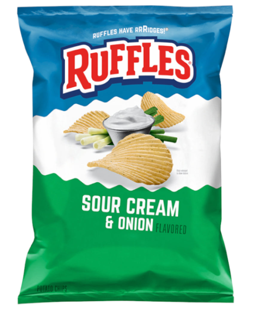 Ruffles Sour Cream & Onion 6.5oz