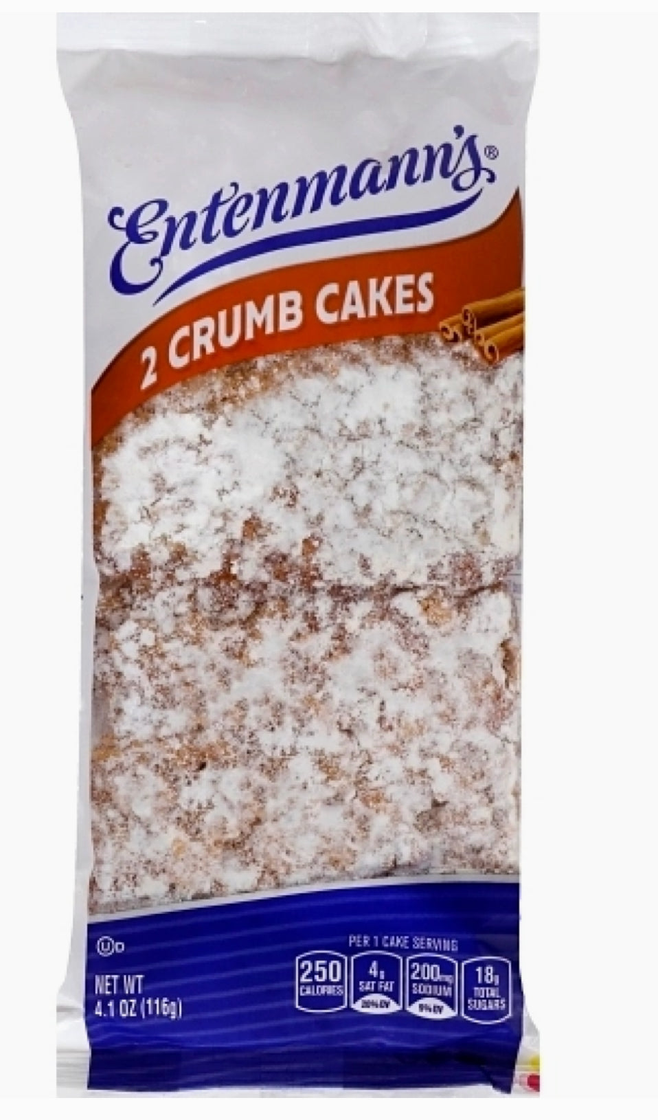 Entenmann's Crumb Cake (2) Pack