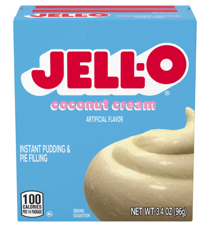 Jell-O Instant Coconut Cream Pudding