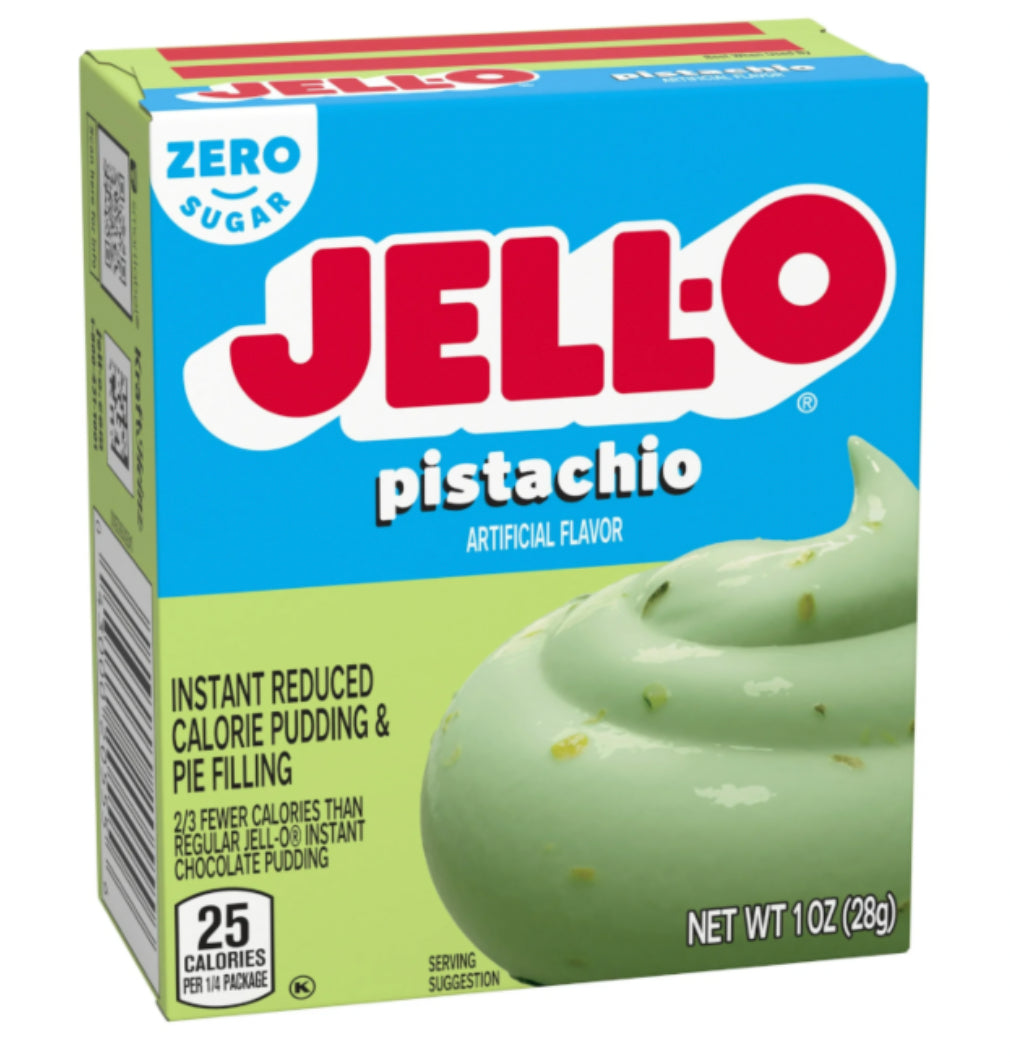 Jell-O  instant Sugar Free Pistachio Pudding & Pie Filling