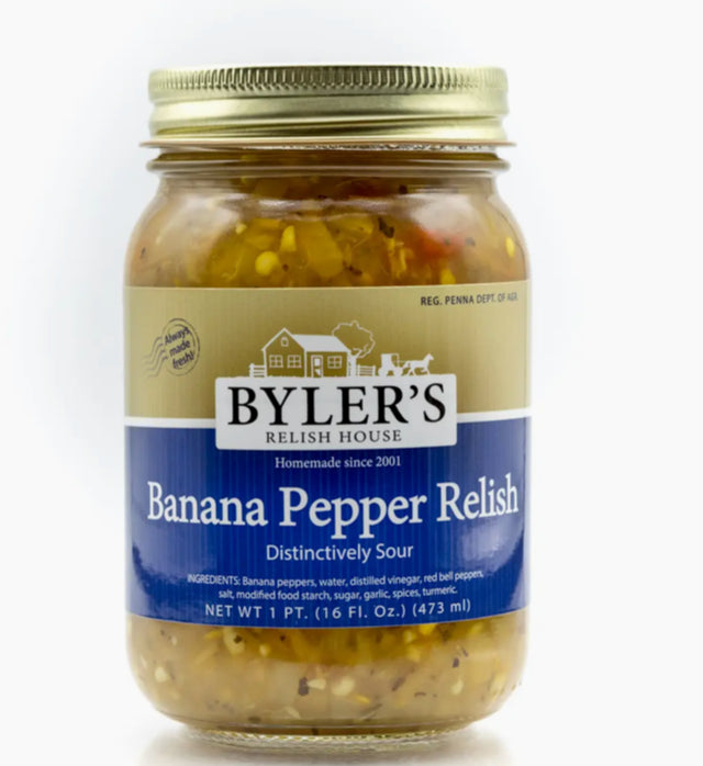 Bylers Banana pepper Relish Mild