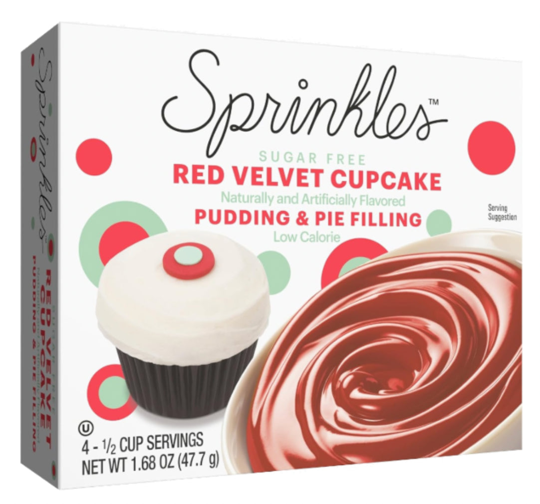 Sprinkles Sugar-Free Red Velvet Cupcake Pudding & Pie Filling