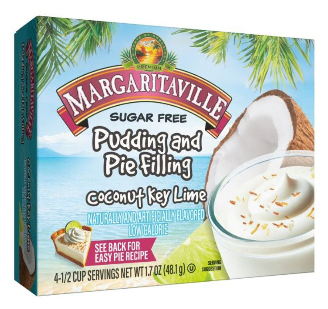 Margaritaville Sugar-Free Coconut Key Lime Pudding and Pie Filling