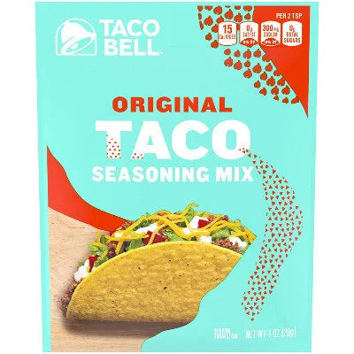 Taco Bell Taco Seasoning Mix BB 2/26